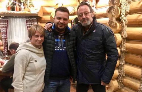 Известный актер Жан Рено приехал на Закарпатье и заговорил на украинском: уже знает 