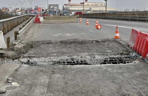 Кличко об «обрушении» моста на Выдубичах: проводится плановый ремонт деформационных швов
