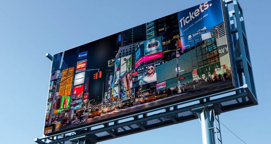 Светодиодные рекламные экраны: инновационные решения для привлечения внимания